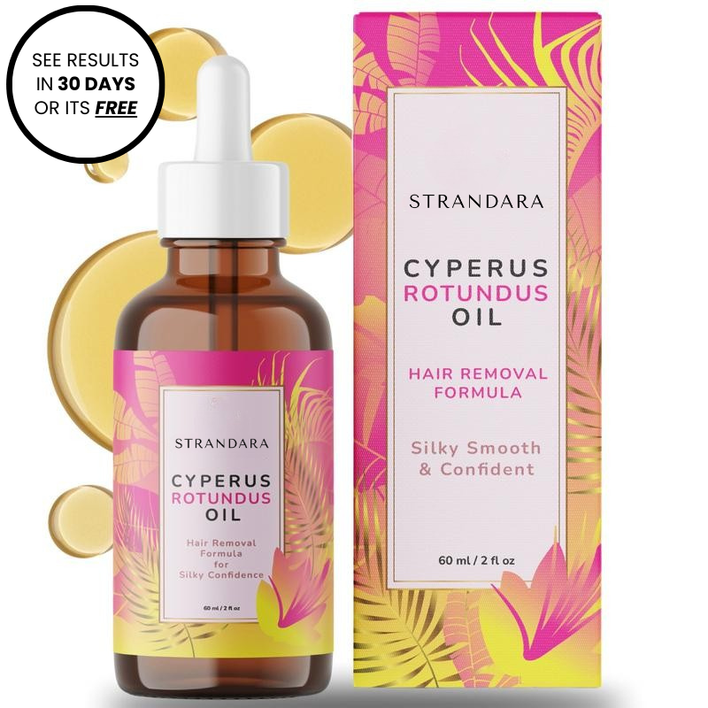 Cyperus Rotundus Oil for Hair Reduction